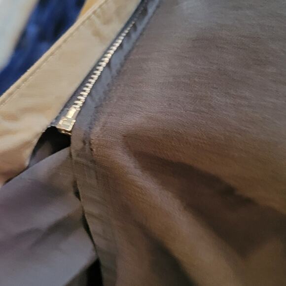 London‎ Fog Dark Tan Men Trench Coat 42 Regular Spy Academia Old Money - Picture 2 of 8